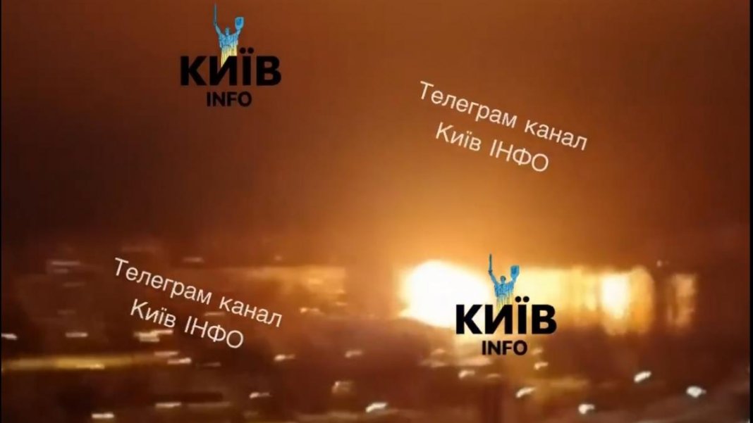 Atac intens în Ucraina: Kievul lovit de drone, clădiri și automobile în flăcări. Rușii ar fi folosit o...