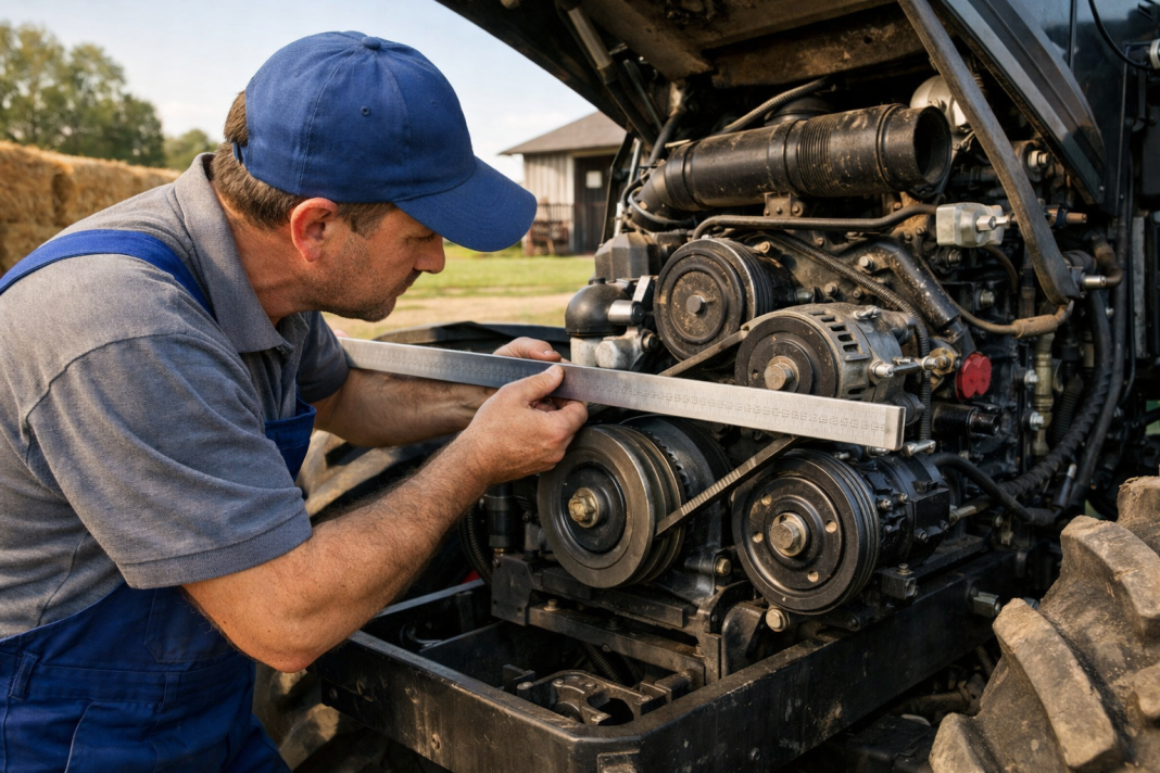 Ce înseamnă alinierea corectă a curelelor la tractor și de ce se rup „fără motiv”
