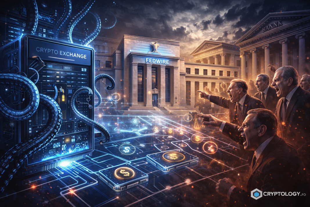 Kraken, prima companie crypto cu acces direct la sistemul de plăți al Fed. Băncile reacționează dur