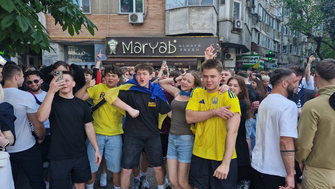 REPORTAJ. Susținătorii lui Max Korzh: aceia care au adus la viață Arena Națională și au strigat „București, Ucraina!”
