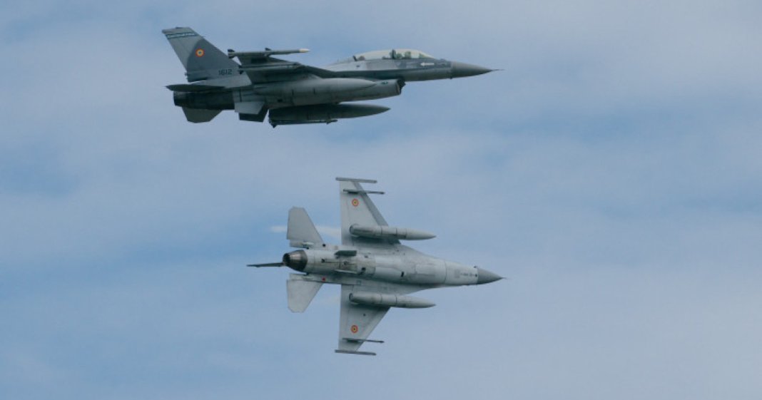 Un avion F-16 din România a eliminat o dronă din Ucraina în Estonia. Ministrul apărării din Estonia: „Am încrucișat...