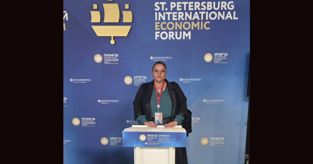 Șoșoacă îi comunică lui Putin, la Sankt Petersburg, că românii nu-l subestimează: „Nu avem de gând să susținem Ucraina, dar...