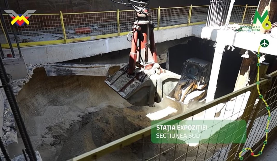Magistrala 6 progresează: Ce distanță a fost excavată de Sfânta Maria și Sfânta Ana și care este stadiul stațiilor