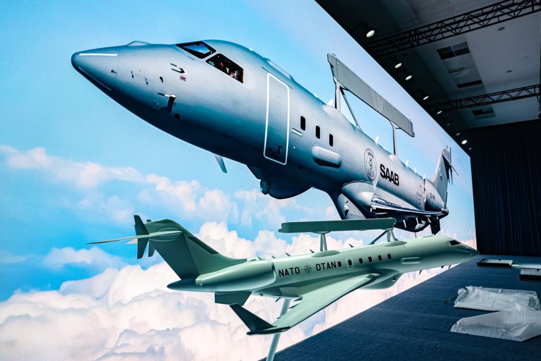MApN prezintă beneficiile sistemului GlobalEye, recunoscut de NATO, care „la o primă impresie seamănă cu un avion de business”