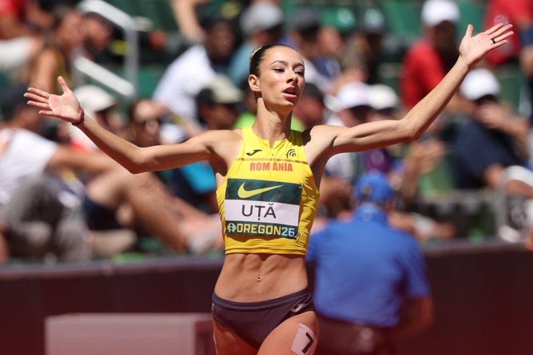 Performanță impresionantă! Ștefania Uță, câștigătoare a campionatului mondial U20 la 400 de metri cu obstacole.